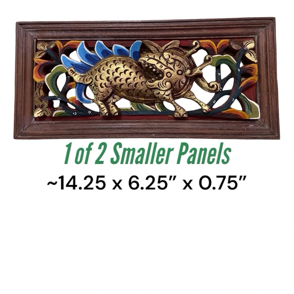 VTG Thailand - Hand-Crafted Wood Panels 1980’s